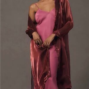 Anthropologie Femme Sheer Trench Coat M